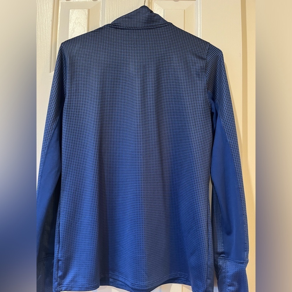 XS Vineyard Vines performance quarter zip in blue/black - Picture 7 of 12